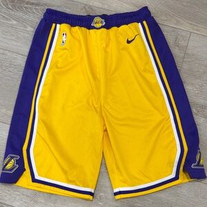 Nike NBA LA Lakers Youth Athletic Shorts